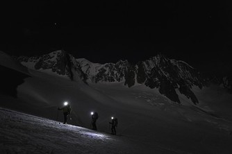 Moonlight and magic by Mont Blanc.  The Guardian.